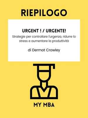 cover image of Riepilogo-- Urgent ! / Urgente!